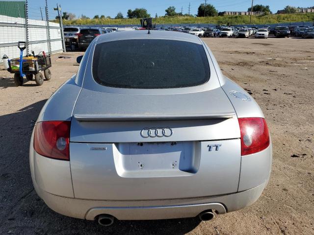 TRUWT28N711007073 - 2001 AUDI TT QUATTRO GRAY photo 6