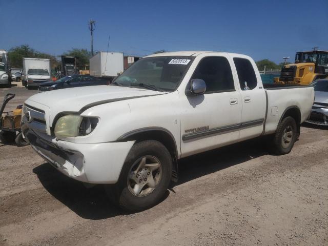 5TBRT34164S440612 - 2004 TOYOTA TUNDRA ACCESS CAB SR5 WHITE photo 1
