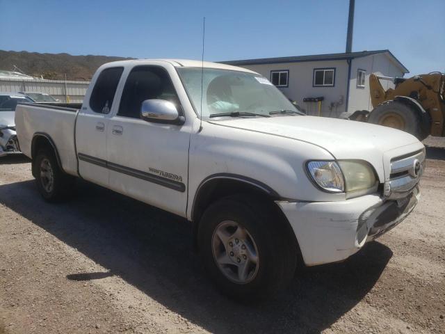 5TBRT34164S440612 - 2004 TOYOTA TUNDRA ACCESS CAB SR5 WHITE photo 4