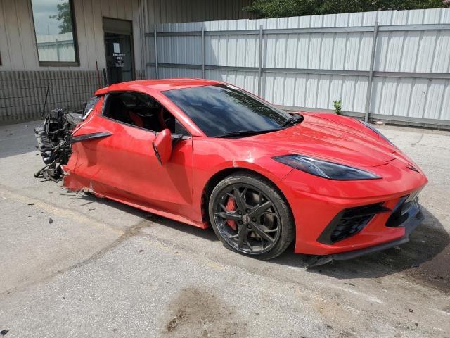 1G1YC2D43N5113849 - 2022 CHEVROLET CORVETTE STINGRAY 3LT RED photo 4