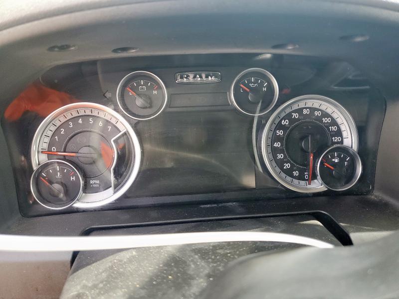 1C6RR7LTXFS777589 - 2015 RAM 1500 SLT შავი ფოტო 9