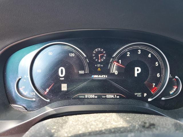 5UXTS3C57KLR73280 - 2019 BMW X3 XDRIVEM40I BLUE photo 9