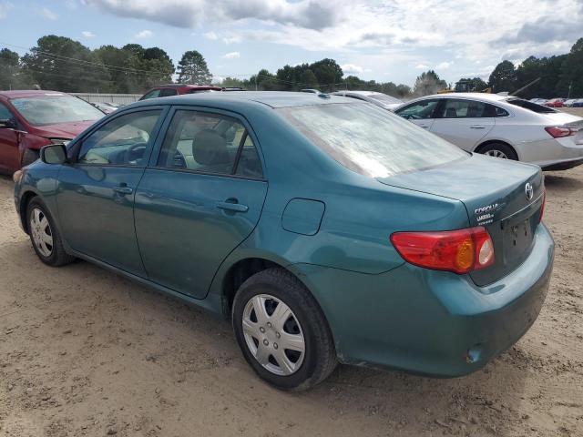 1NXBU4EE9AZ301364 - 2010 TOYOTA COROLLA BASE TEAL photo 2