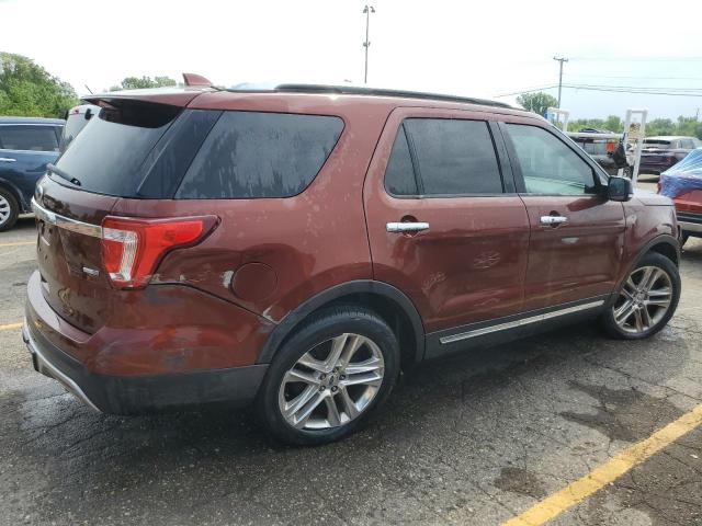 1FM5K8FH1GGC30526 - 2016 FORD EXPLORER LIMITED BROWN photo 3