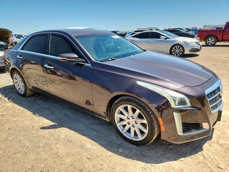 1G6AP5SX1E0179666 - 2014 CADILLAC CTS PURPLE photo 4