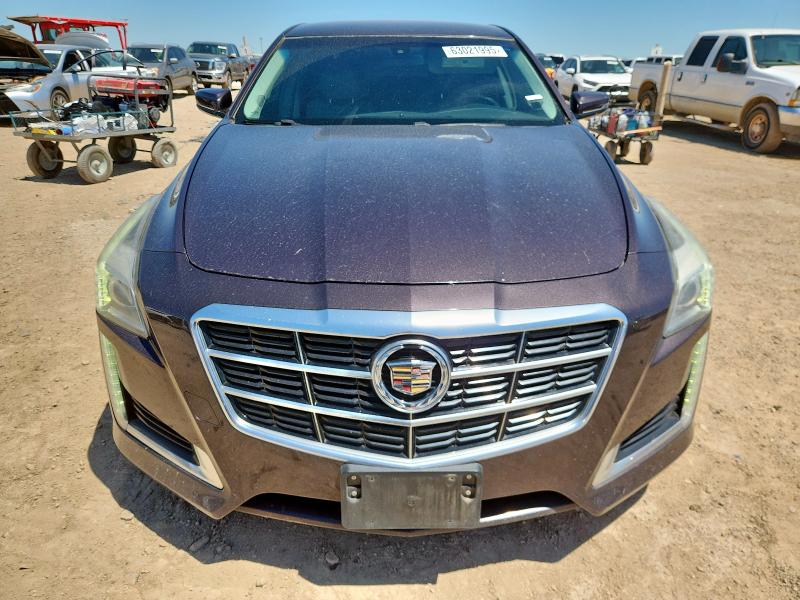1G6AP5SX1E0179666 - 2014 CADILLAC CTS PURPLE photo 5