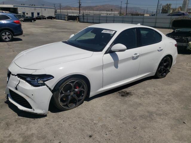 ZARFAECN6J7578730 - 2018 ALFA ROMEO GIULIA TI WHITE photo 1