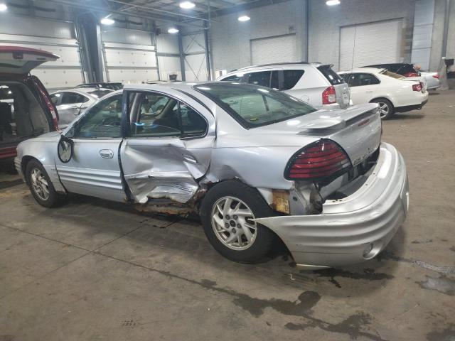 1G2NF52E52C308393 - 2002 PONTIAC GRAND AM SE1 SILVER photo 2