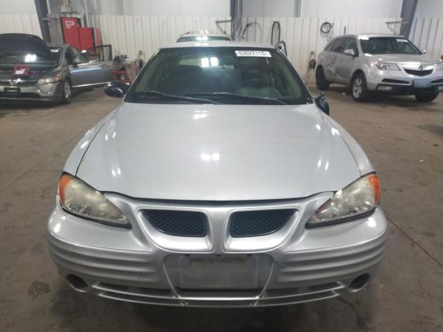 1G2NF52E52C308393 - 2002 PONTIAC GRAND AM SE1 SILVER photo 5