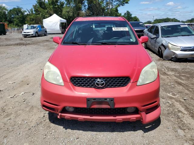 2T1KR38E84C210714 - 2004 TOYOTA COROLLA MA XR RED photo 5