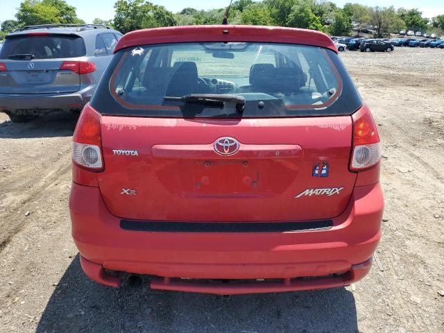 2T1KR38E84C210714 - 2004 TOYOTA COROLLA MA XR RED photo 6