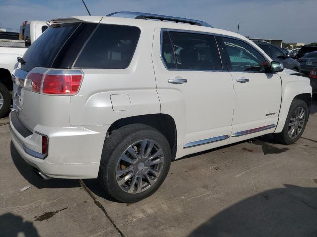 2GKFLRE36G6266363 - 2016 GMC TERRAIN DENALI WHITE photo 3