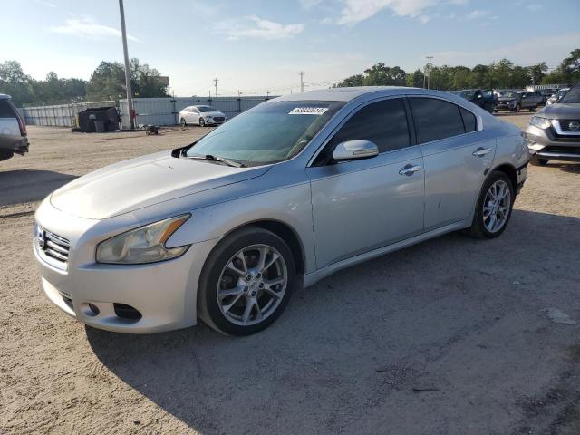 1N4AA5AP1EC470074 - 2014 NISSAN MAXIMA S SILVER photo 1