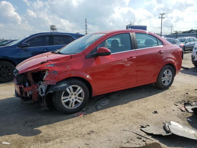 1G1JC5SH6D4209102 - 2013 CHEVROLET SONIC LT RED photo 1