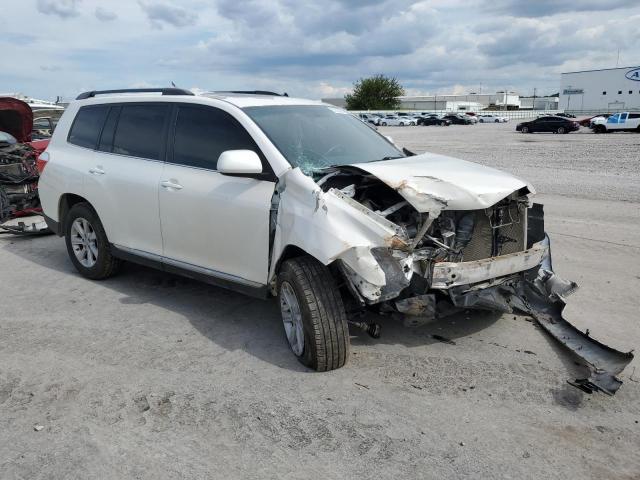5TDZK3EH0DS124998 - 2013 TOYOTA HIGHLANDER BASE Белый фото 4