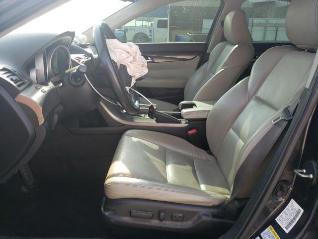 19UUA8F30EA009251 - 2014 ACURA TL SE CHARCOAL photo 7
