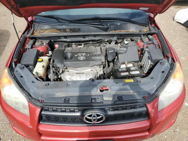 2T3BF32V79W021812 - 2009 TOYOTA RAV4 SPORT RED photo 11