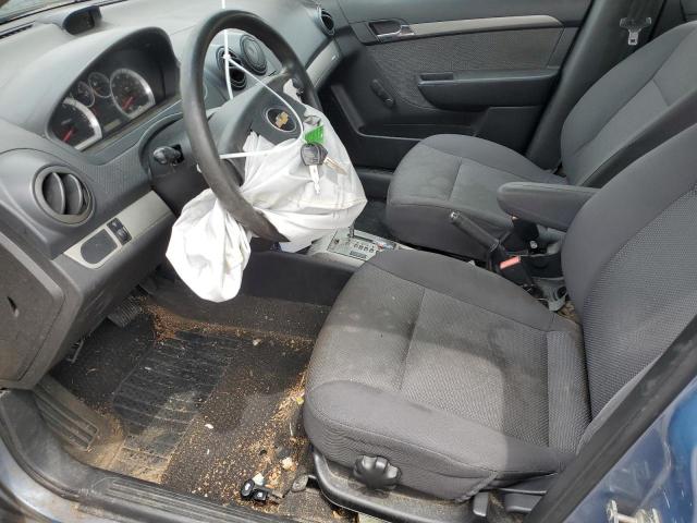 KL1TD56648B090237 - 2008 CHEVROLET AVEO BASE Mavi foto 7