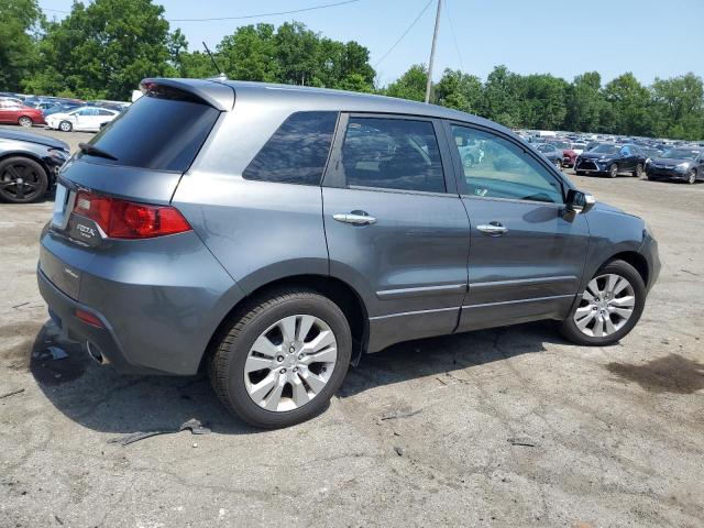 5J8TB1H21BA004589 - 2011 ACURA RDX GRAY photo 3