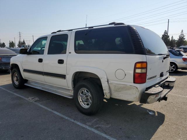 3GNGC26U21G190318 - 2001 CHEVROLET SUBURBAN C2500 WHITE photo 2