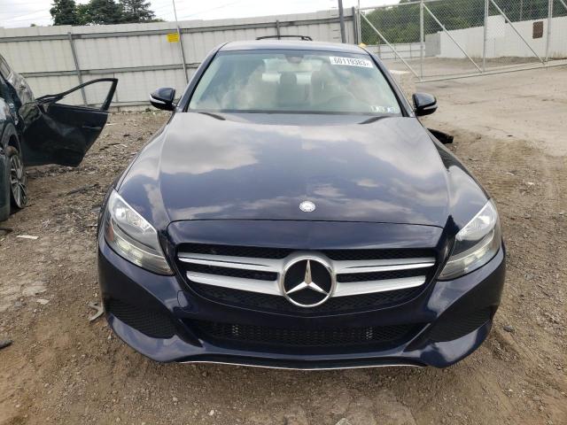 55SWF4KB1FU029806 - 2015 MERCEDES-BENZ C 300 4MATIC BLUE photo 5