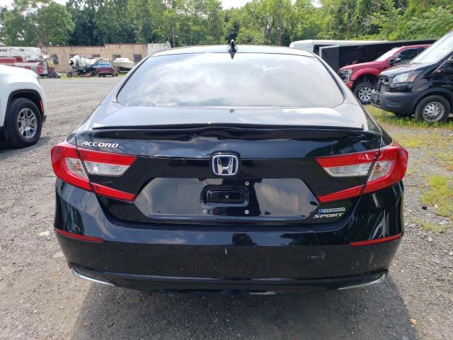 1HGCV3F23NA034817 - 2022 HONDA ACCORD HYBRID SPORT BLACK photo 6