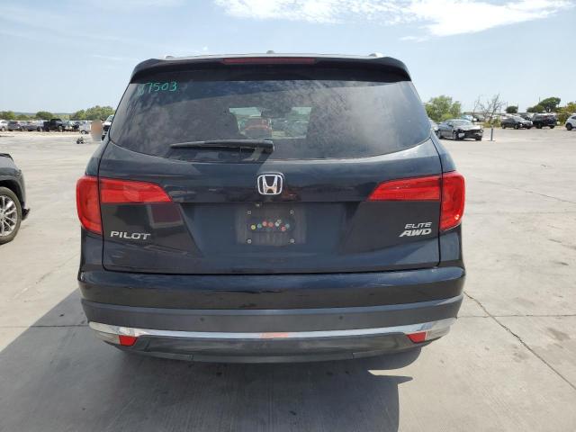 5FNYF6H04GB045320 - 2016 HONDA PILOT ELITE BLACK photo 6