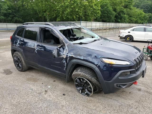 1C4PJMBB8FW740452 - 2015 JEEP CHEROKEE TRAILHAWK BLACK photo 4
