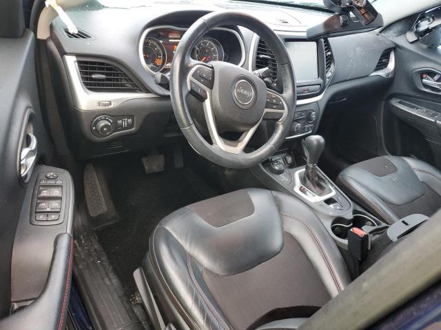 1C4PJMBB8FW740452 - 2015 JEEP CHEROKEE TRAILHAWK BLACK photo 8