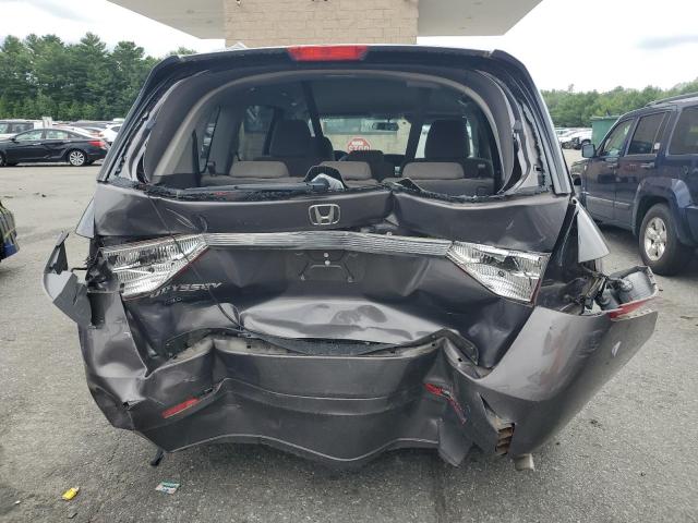 5FNRL5H44DB027860 - 2013 HONDA ODYSSEY EX GRAY photo 6