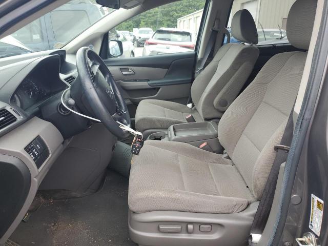 5FNRL5H44DB027860 - 2013 HONDA ODYSSEY EX GRAY photo 7