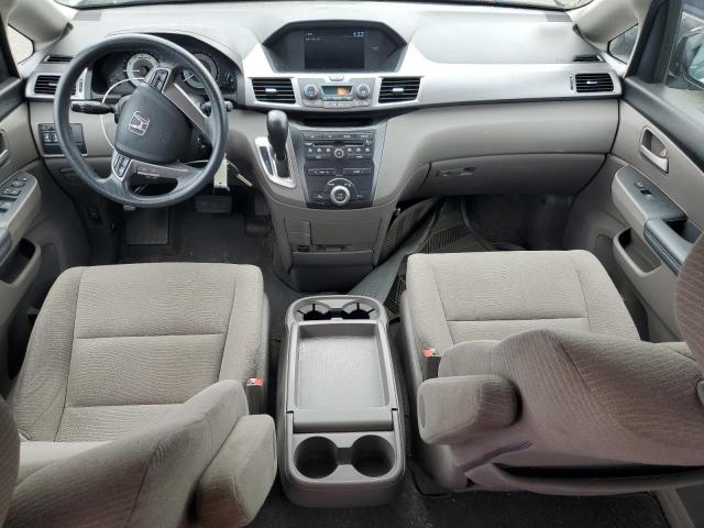 5FNRL5H44DB027860 - 2013 HONDA ODYSSEY EX GRAY photo 8