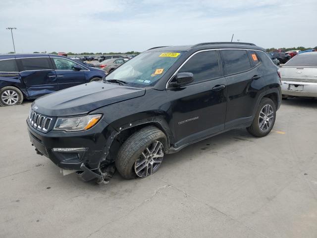 3C4NJCBB2JT494305 - 2018 JEEP COMPASS LATITUDE BLACK photo 1