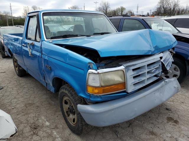 1FTDF15Y5RNB28657 - 1994 FORD F150 BLUE photo 4