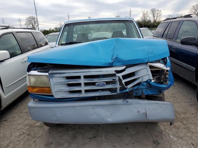 1FTDF15Y5RNB28657 - 1994 FORD F150 BLUE photo 5