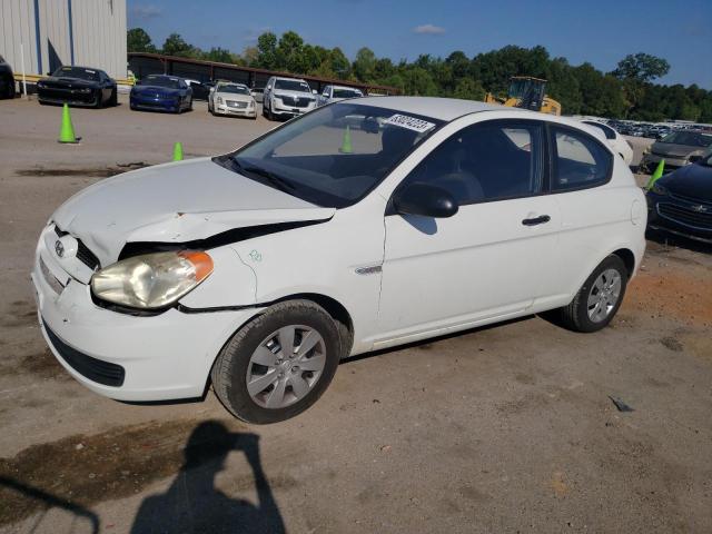 KMHCM36C89U142439 - 2009 HYUNDAI ACCENT GS WHITE photo 1