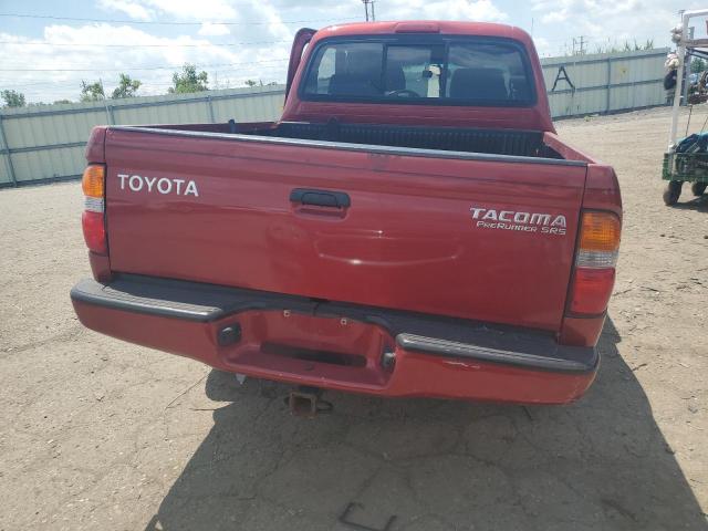 5TEGN92N93Z290711 - 2003 TOYOTA TACOMA DOUBLE CAB PRERUNNER RED photo 6