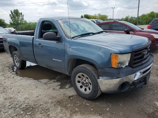 1GTPCTEX9AZ169346 - 2010 GMC SIERRA C1500 BLUE photo 4