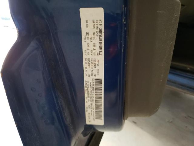 1D7RE3GK9BS580962 - 2011 DODGE DAKOTA SLT BLUE photo 12