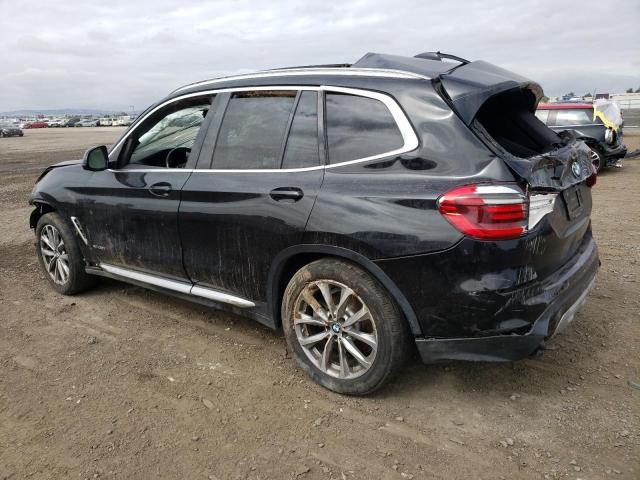 5UXTR9C58JLC76913 - 2018 BMW X3 XDRIVE30I BLACK photo 2