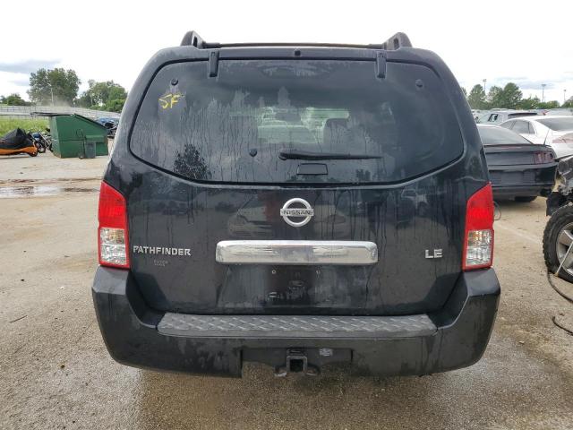 5N1AR18W17C649755 - 2007 NISSAN PATHFINDER LE BLACK photo 6