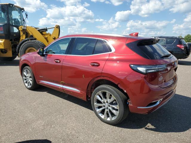 LRBFZSR42ND144875 - 2022 BUICK ENVISION AVENIR RED photo 2