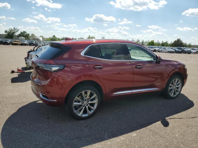 LRBFZSR42ND144875 - 2022 BUICK ENVISION AVENIR RED photo 3
