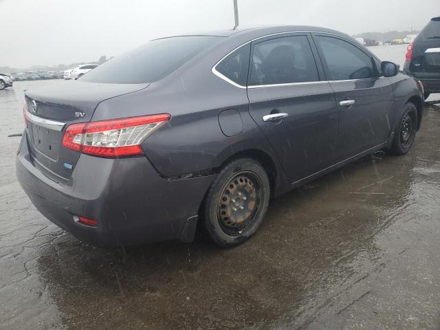 3N1AB7APXEY229286 - 2014 NISSAN SENTRA S GRAY photo 3