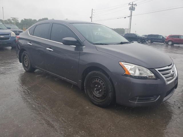 3N1AB7APXEY229286 - 2014 NISSAN SENTRA S GRAY photo 4