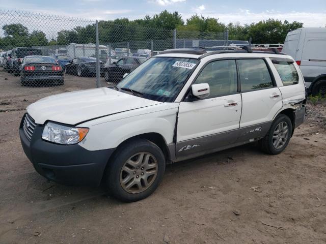 JF1SG67628H718380 - 2008 SUBARU FORESTER 2.5X LL BEAN WHITE photo 1