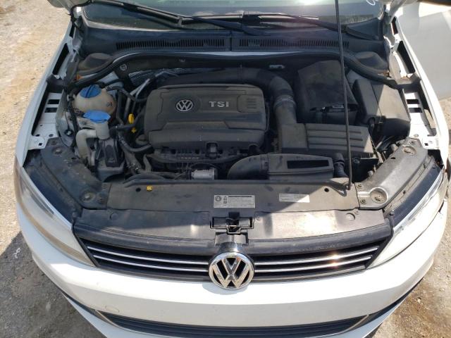 3VWL17AJ6EM260334 - 2014 VOLKSWAGEN JETTA SEL WHITE photo 11