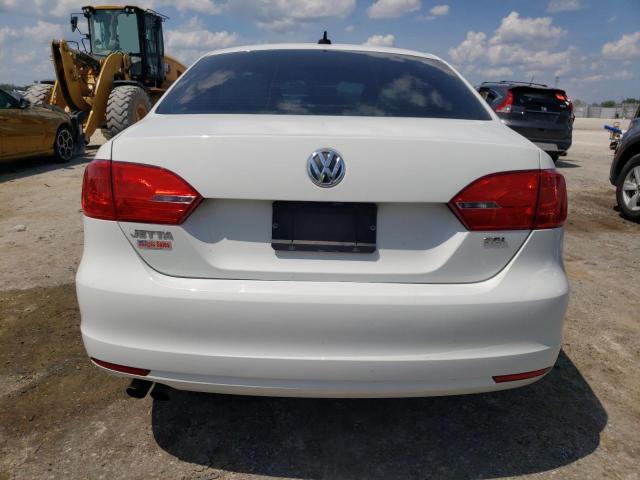 3VWL17AJ6EM260334 - 2014 VOLKSWAGEN JETTA SEL WHITE photo 6