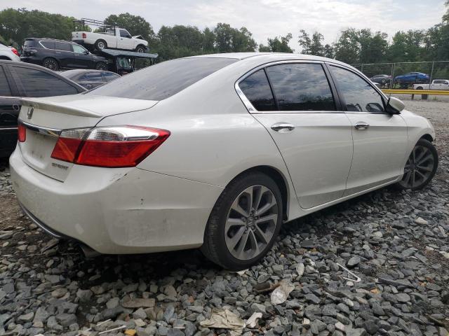 1HGCR2F52FA041428 - 2015 HONDA ACCORD SPORT WHITE photo 3