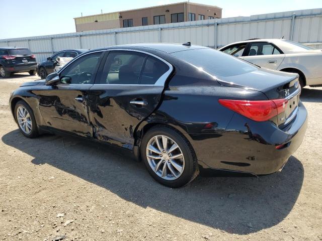 JN1BV7AR5EM705900 - 2014 INFINITI Q50 BASE BLACK photo 2